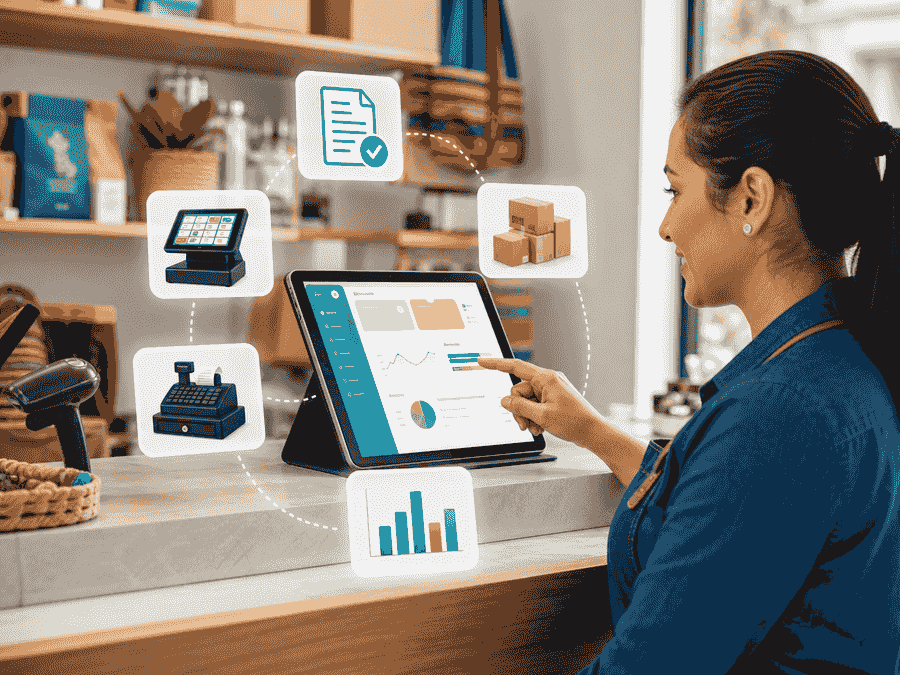 Modulos de facturacion, ventas e inventario conectados en Boletealo